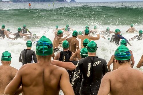 Maior festival de esportes na praia do Brasil conta com participantes de quase todo o país. Atleta do Espírito Santo conta história de como perdeu o medo de nadar no mar / Foto: Daniel Werneck/Divulgação Rei e Rainha do Mar